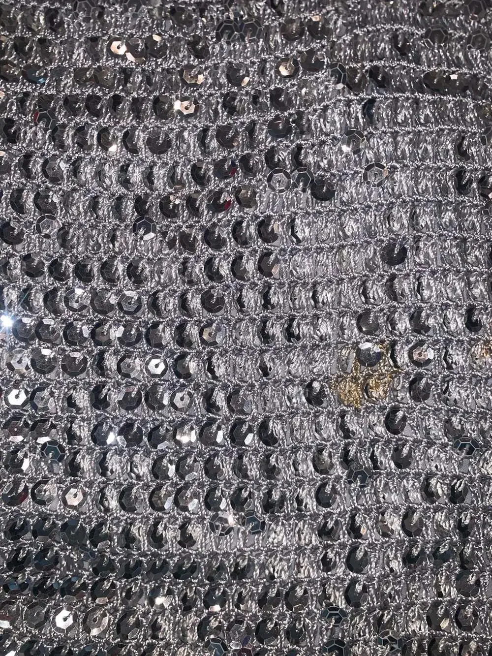 Y2K Apt. 9 Silver Sequin Hobo Bag